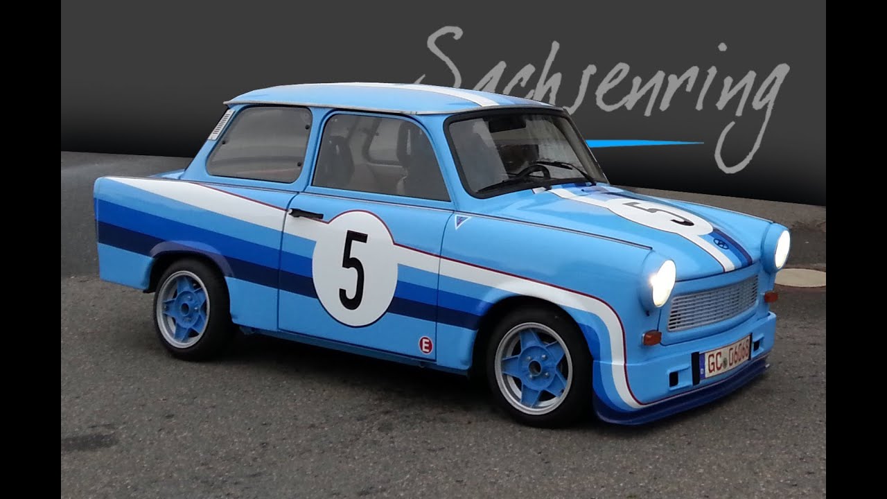 DDR Rennsport Trabant 601 RS by RS DESIGN: Eine Runde um den Alten Sachsenring
