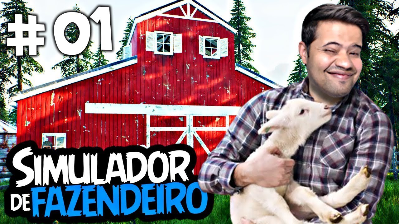 GANHEI UMA FAZENDO DE VOVÔ SIMULADOR DE FAZENDEIRO - Ranch Simulator #01