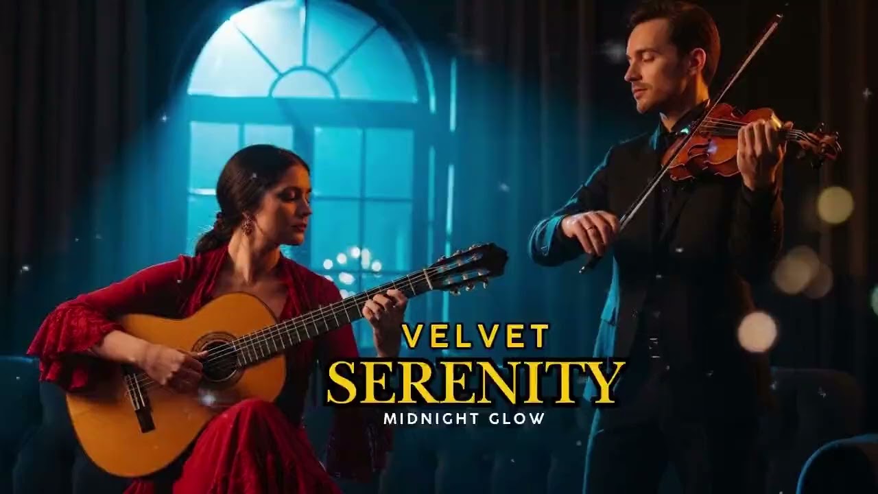 Relaxing Flamenco Guitar Violin Music 🌙 Night Chill Instrumental for Deep Relaxation