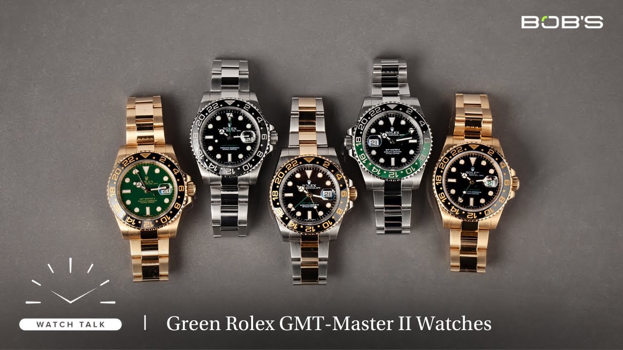 Зелёные часы Rolex GMT-Master II | Bob's Watch Talk