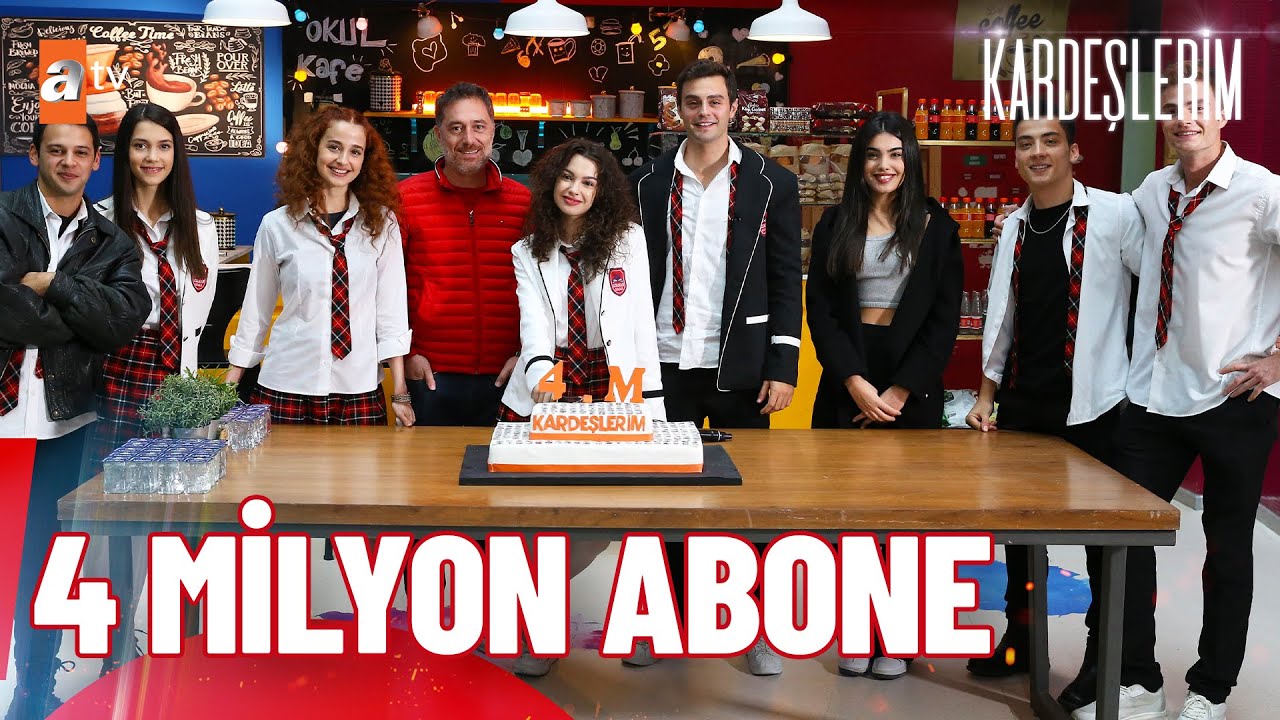 KARDEŞLERİM 4 MİLYON ABONEYİ GEÇTİ!🎉🧿✨