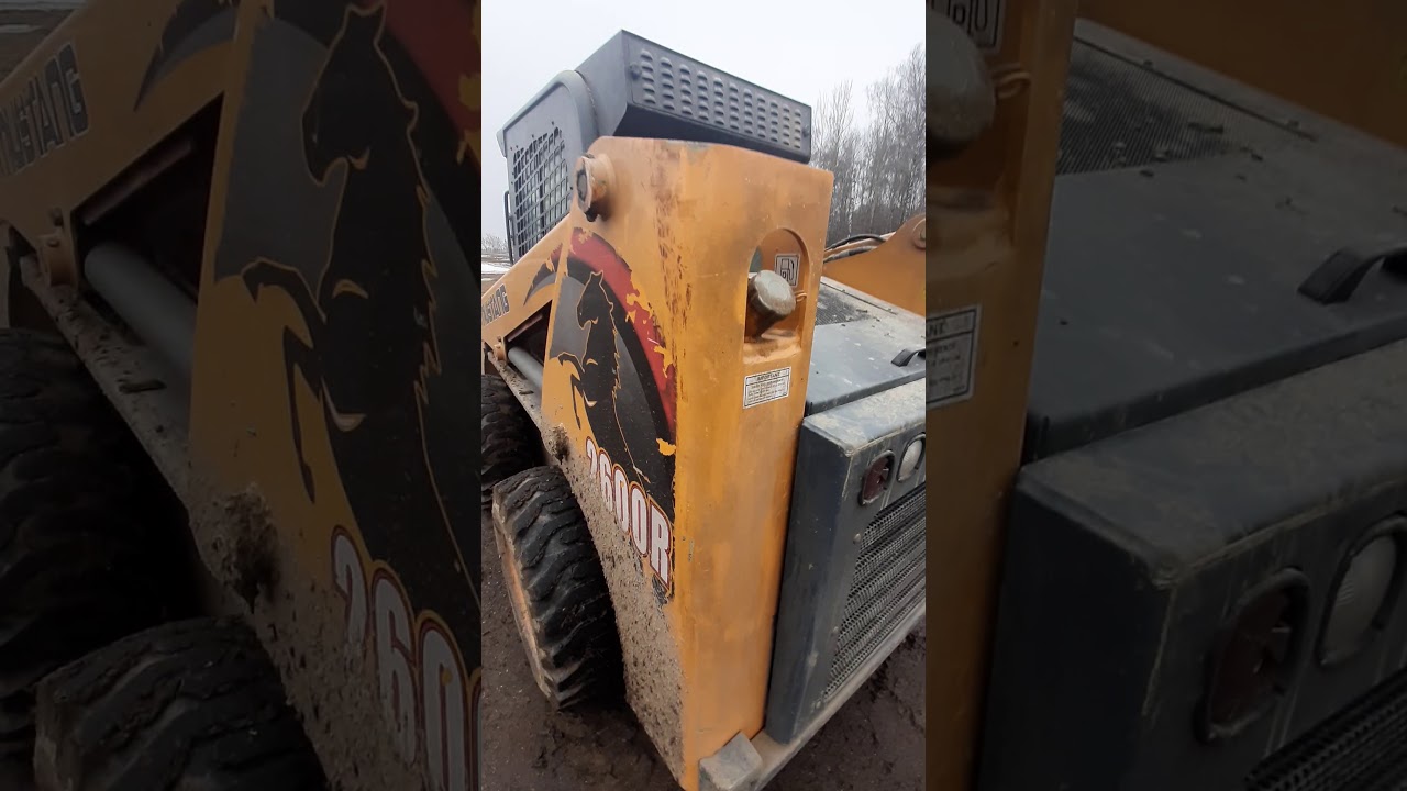 Обзор минипогрузчика MUSTANG 2600R.