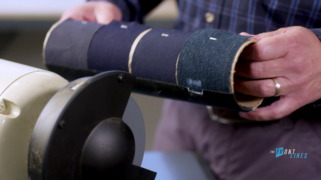 Rip Stop - Bench Grinder Abrasion Test | GlenGuard