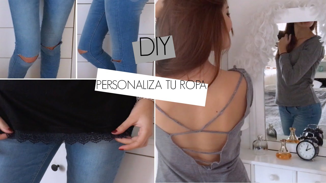 DIY: PERSONALIZA TU ROPA