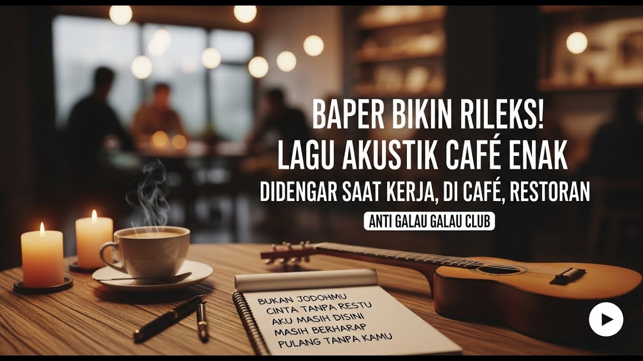 LAGU AKUSTIK CAFE TERBARU 2026 - LAGU SANTAI BUAT KERJA, ENAK DIDENGAR DI CAFEE, RESTO