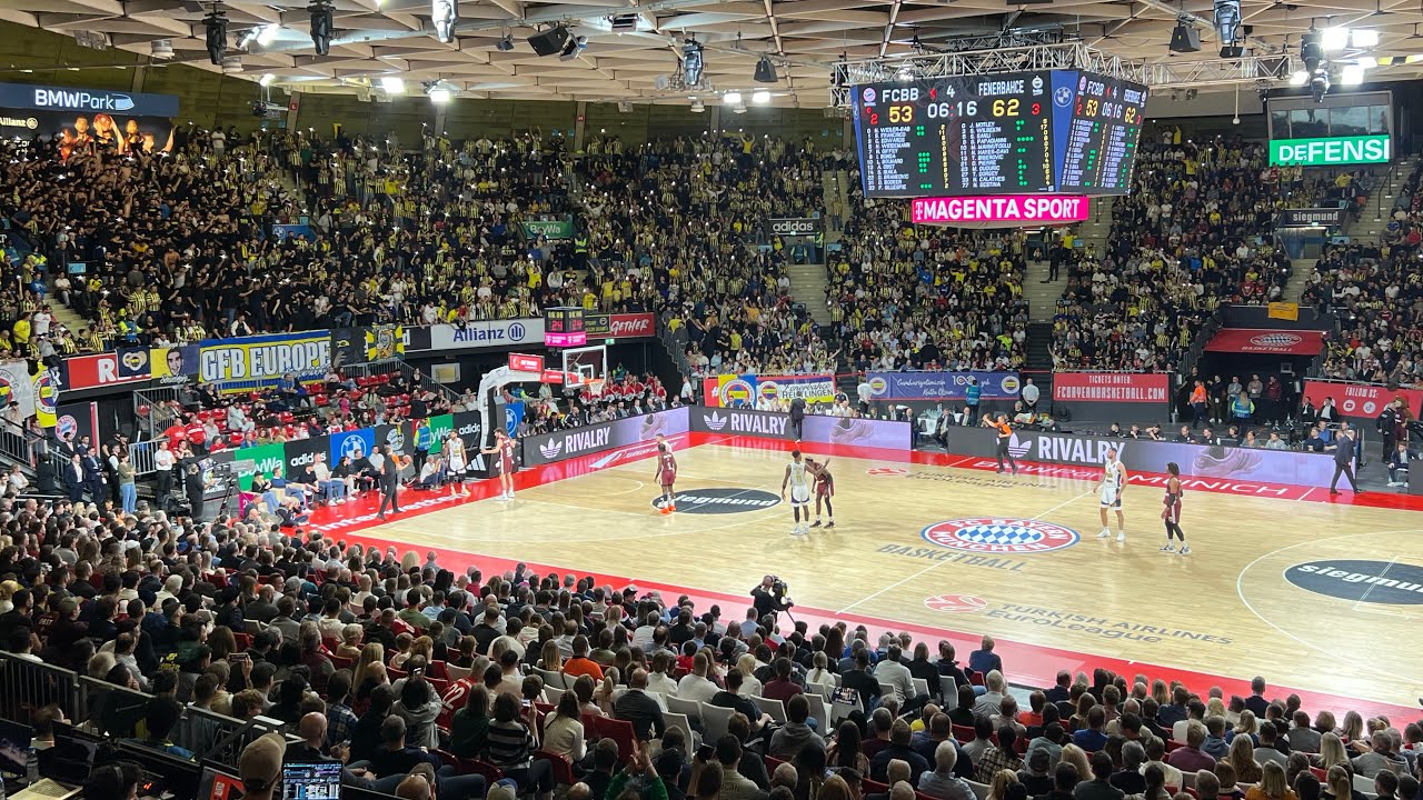 BMW Park: FC Bayern München Basketball - Fenerbahçe  67:76 | EuroLeague 27.10.2023