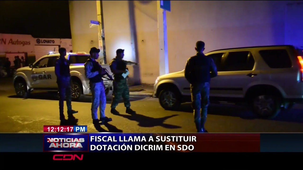 Fiscal llama a sustituir dotación DICRIM en SDO