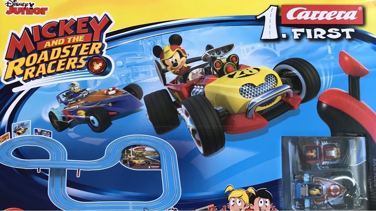 Carrera First Mickey and the Roadster Racer - der große Rennbahn Vergleich [Teil 1]