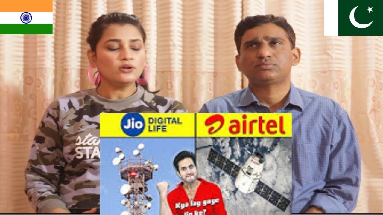 Pakistani Reacts to कैसे AIRTEL अपनी TECHNOLOGY से JIO की बजा रही है? | How Airtel is Beating Jio