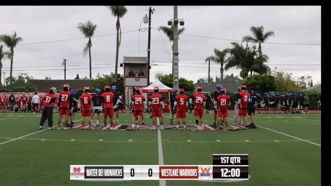 Mater Dei Varsity vs Westlake Warriors CIF 1/4 Final