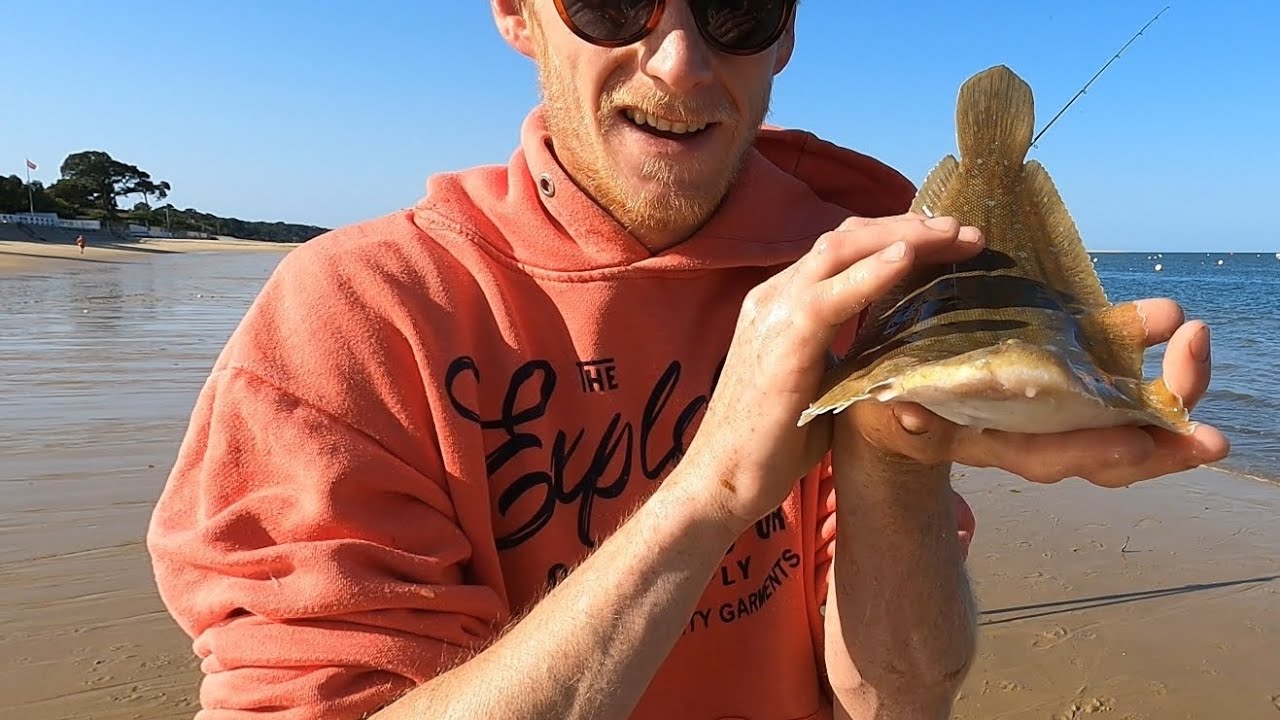 Pêche à la sole en surfcasting dans le bassin d'arcachon