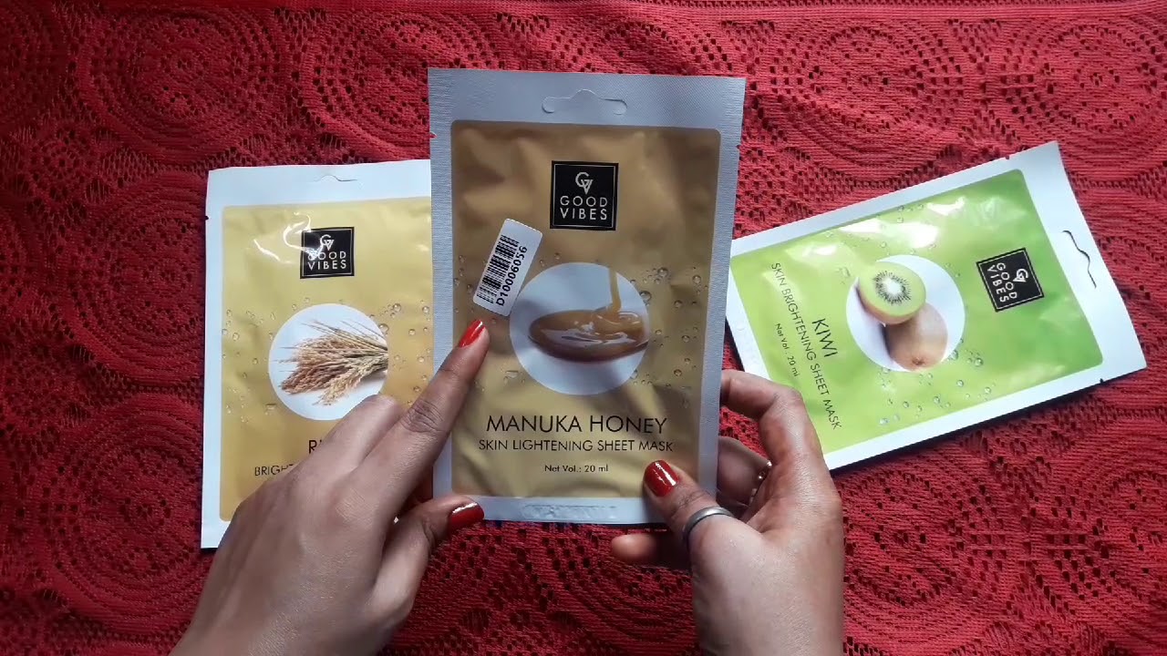 Sheet Mask [Good Vibes]