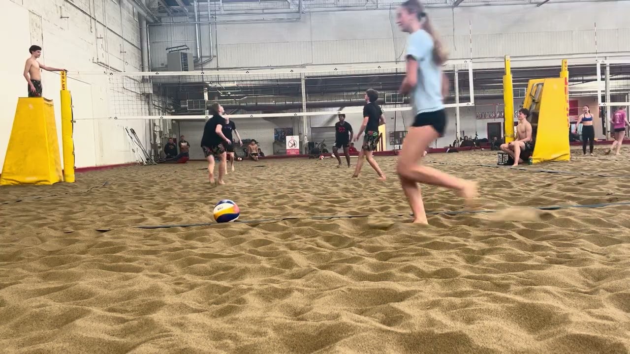 L.Crichlow/J.Dash vs. F.Becker/B.Wismer 2 sets 1-1 Lost to point differential.