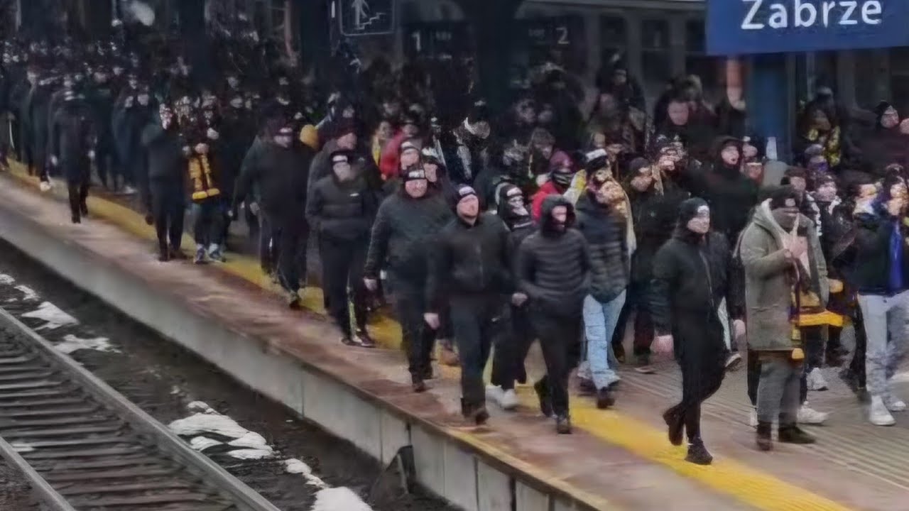 KIBICE: Górnik Zabrze - Pogoń Szczecin 21.02.2026 TRYBUNY