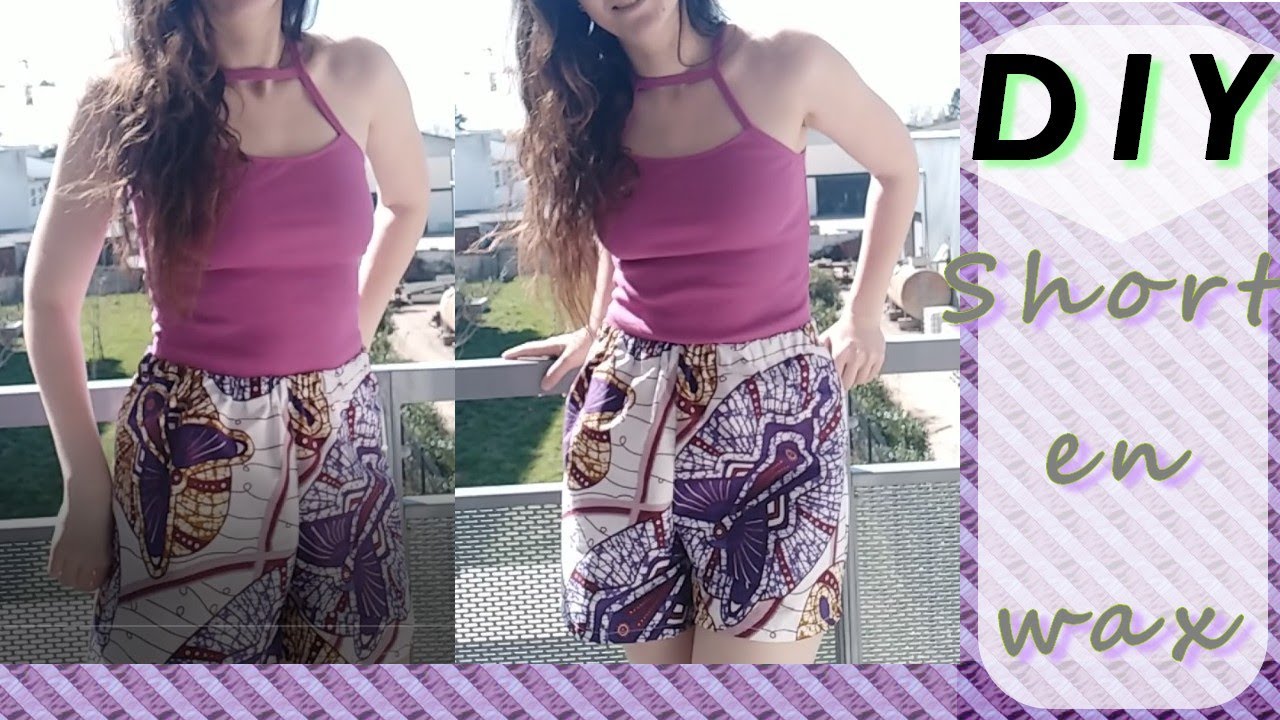 CREE TON PATRON DE SHORT + comment coudre un short ?