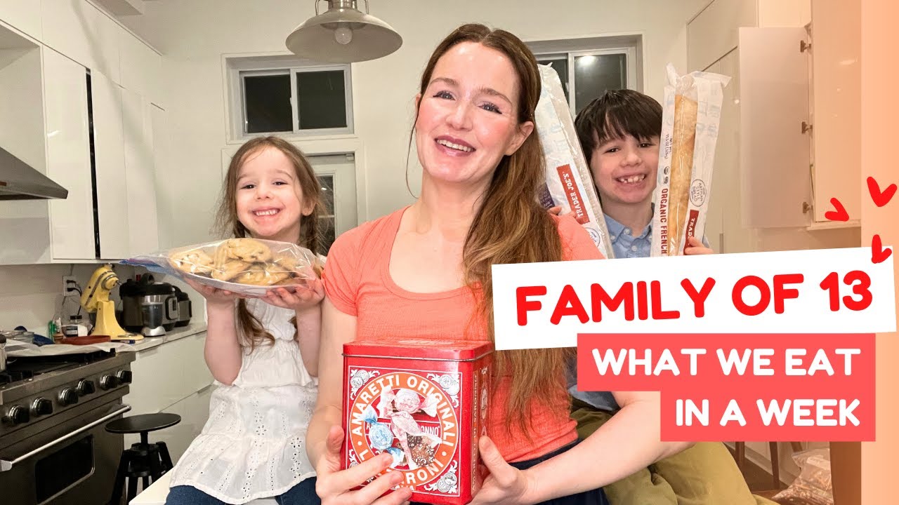 Family of 13 ❤️ What we eat in a week - Dinner Edition #largefamilymeals