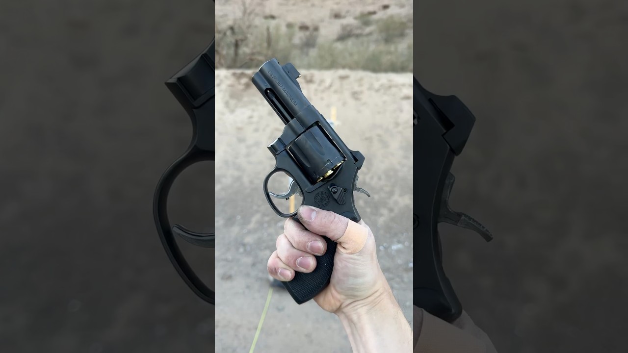 Best Carry Revolver! S&W .357 Magnum Performance Center 586 L Comp #subscribe #edc #shorts