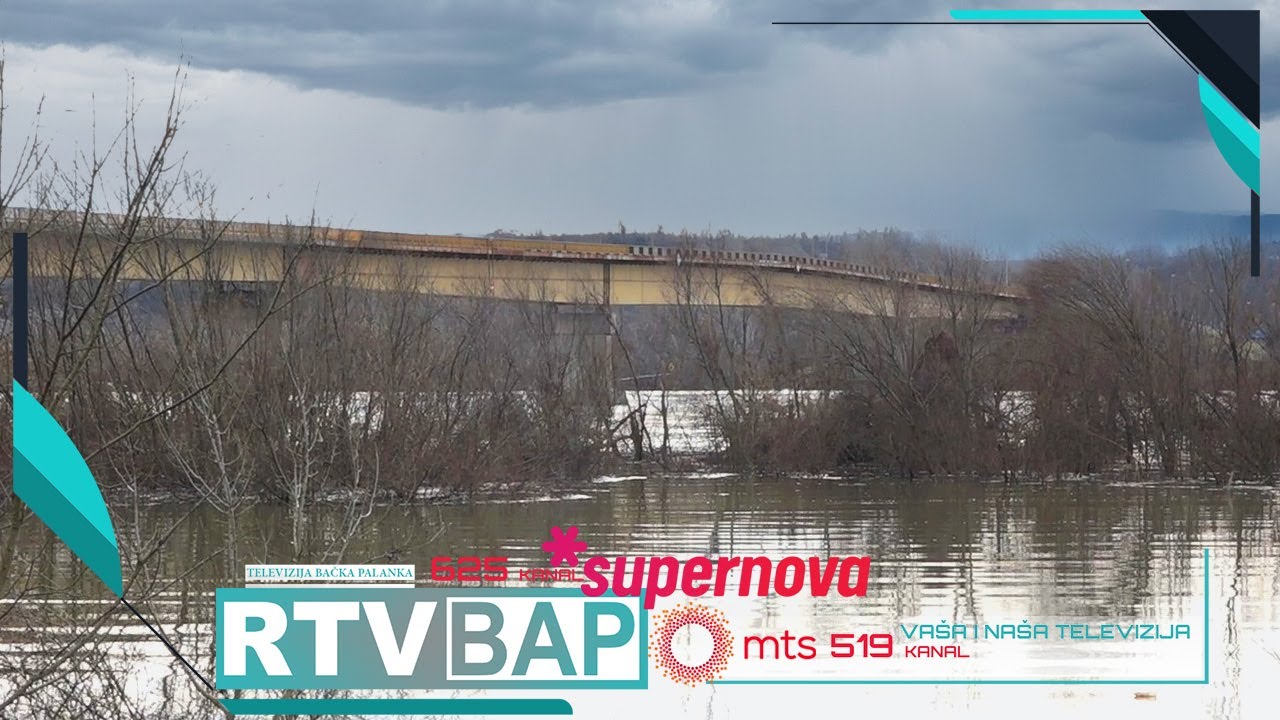 RTV BAP BROD UDARIO U MOST KOD BAČKE PALANKE