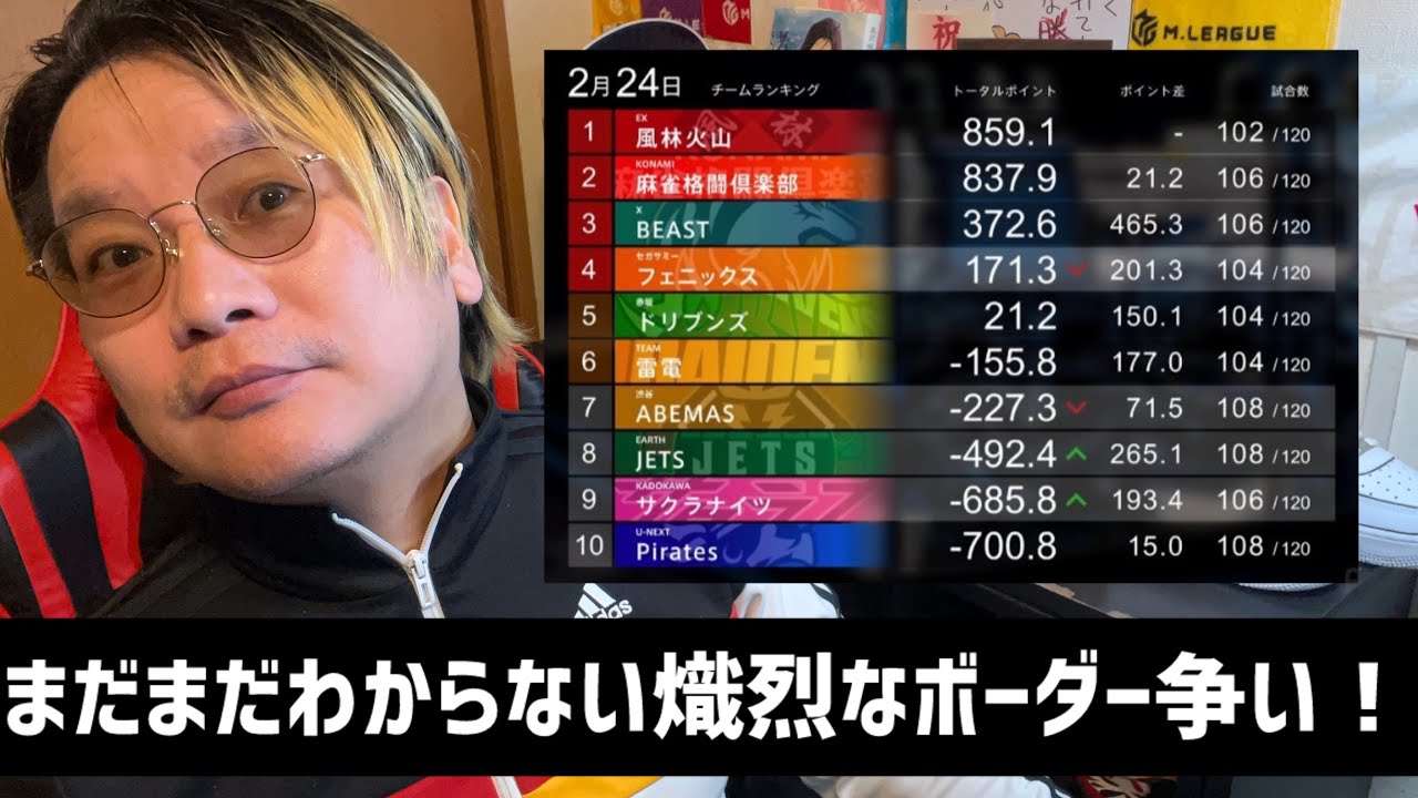 【Mリーグ2025-26大会90日目を終えた感想】