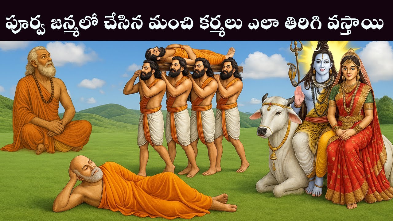 పూర్వ జన్మ కర్మ|Telugu Stories|Sanatana Vedika|Devotional Stories In Telugu|Karma Stories In Telugu