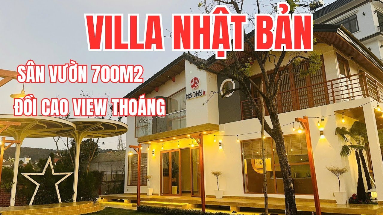 VILLA SÂN VƯỜN HƠN 700M2 VIEW THOÁNG ĐẸP