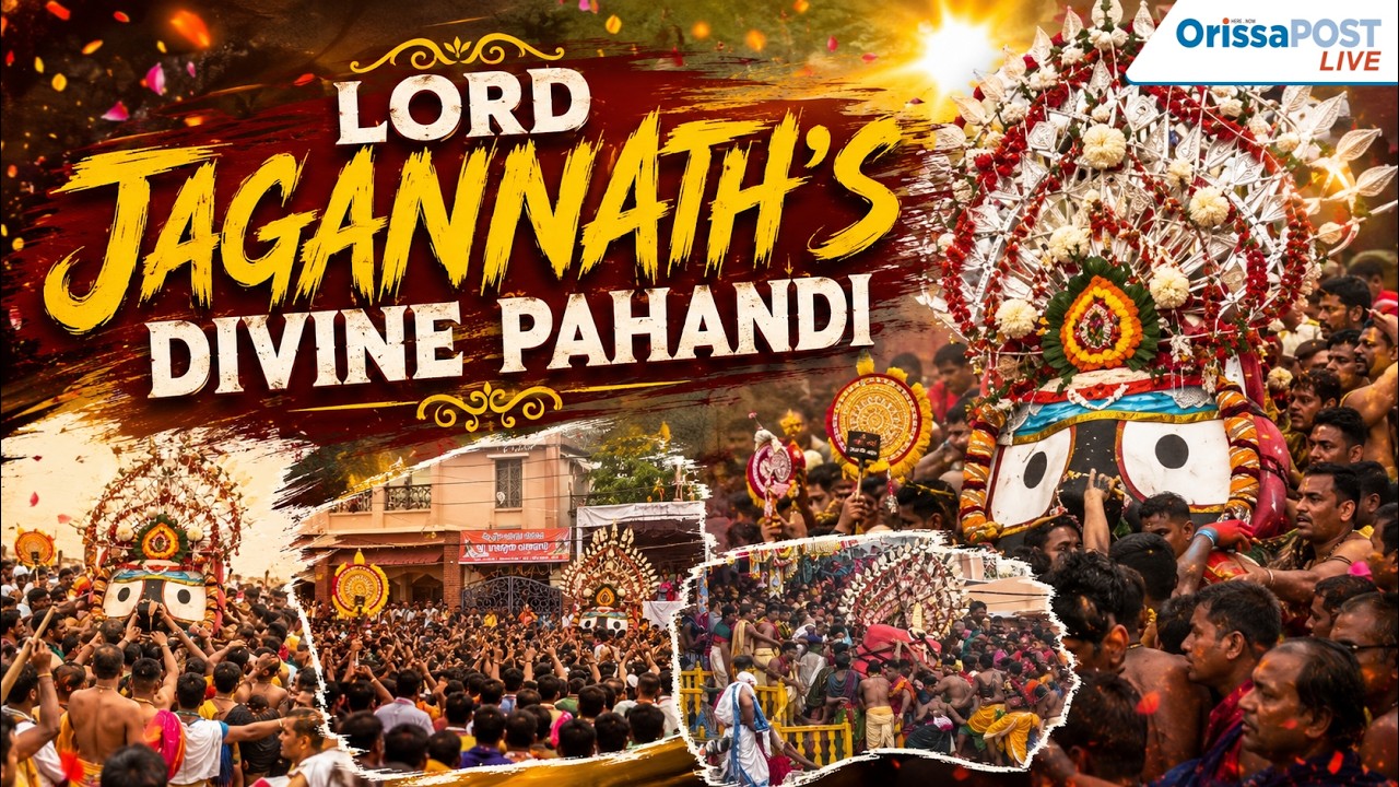 Bahuda Yatra 2026: Lord Jagannath's divine Pahandi leaves devotees emotional | Puri LIVE