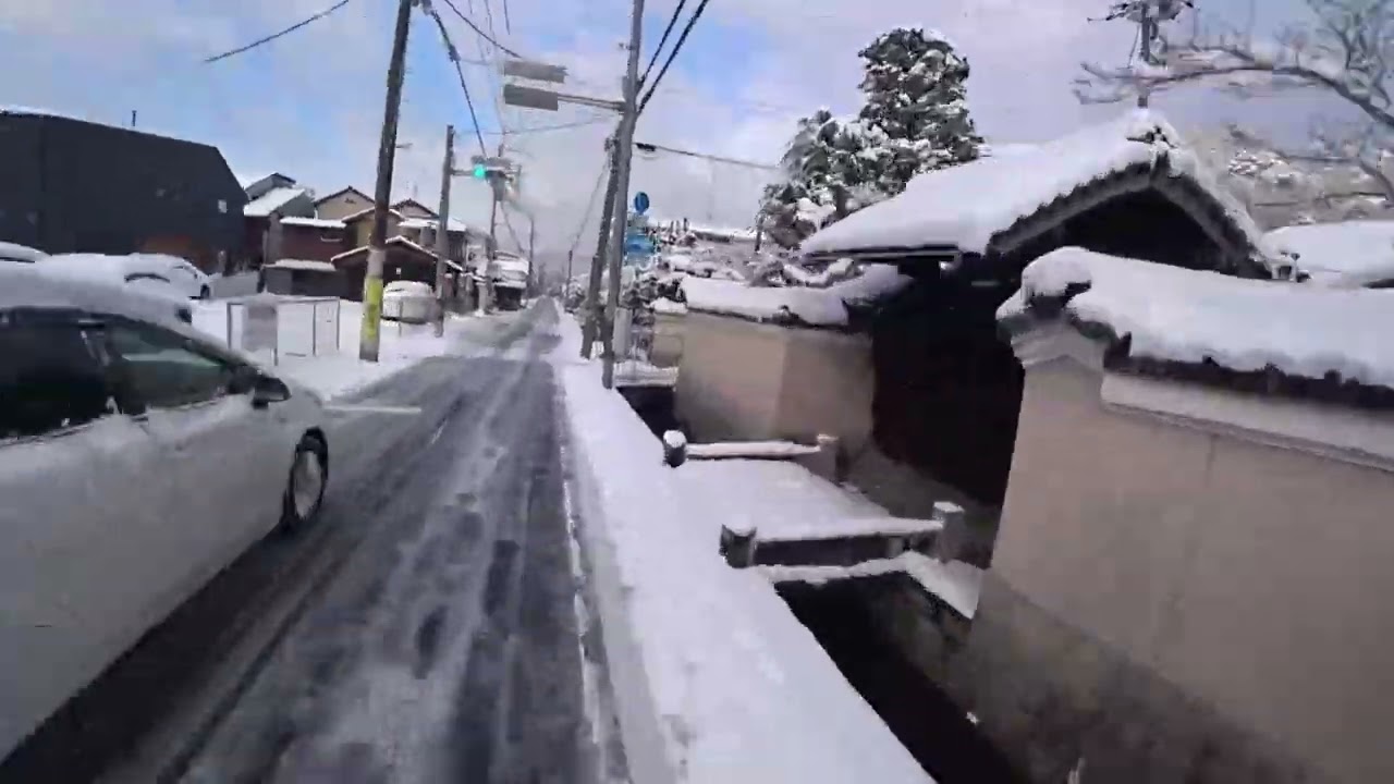 4年一度の大雪の京都