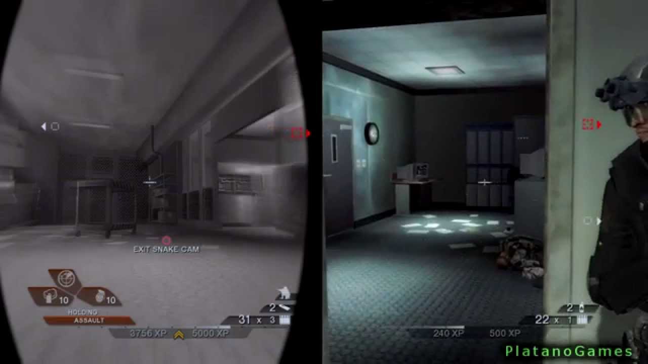 Rainbow Six Vegas 2 - Splitscreen Multiplayer Campaign Mode - Part 2 - HD
