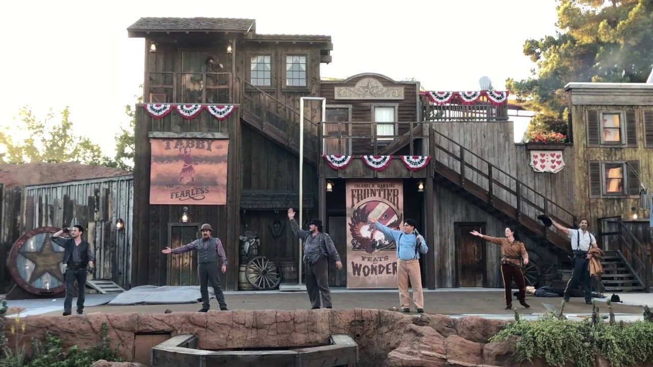 Wild West Stunt Show at Knotts Berry Farm