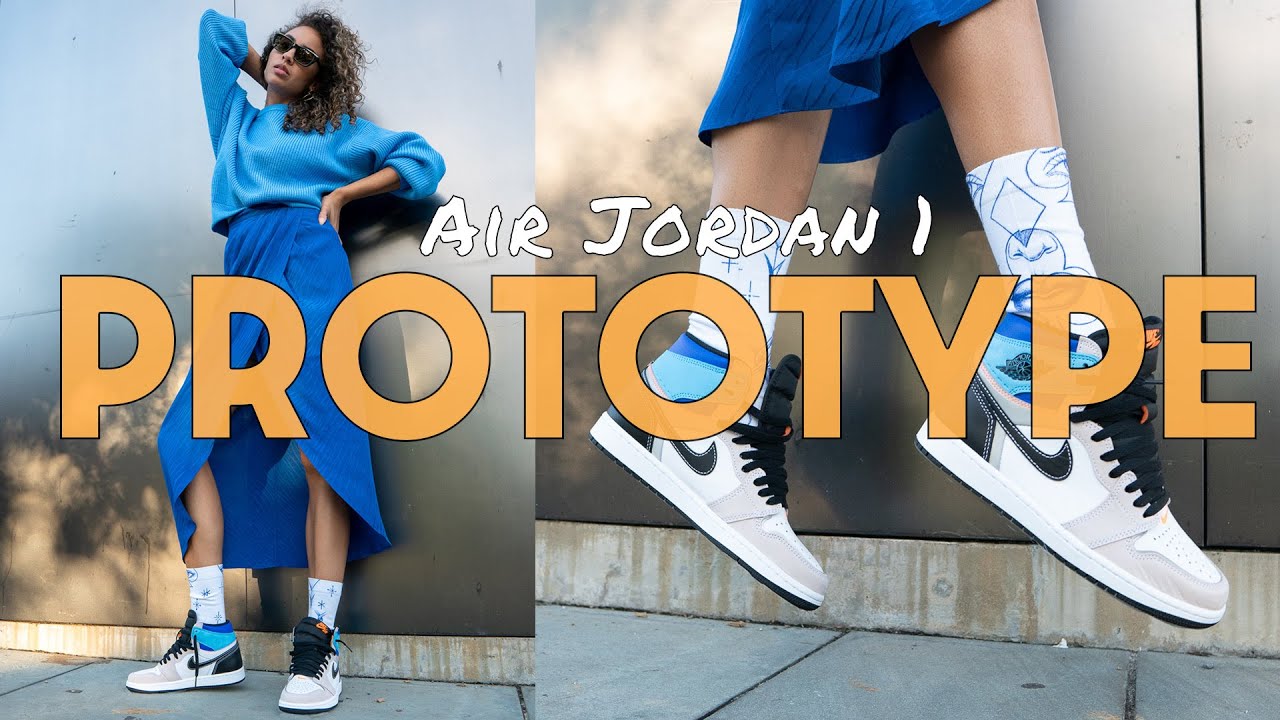 AIR JORDAN 1 PROTOTYPE ON FOOT Review and How to Style: A Gimmick?  Or Worth Your Time?