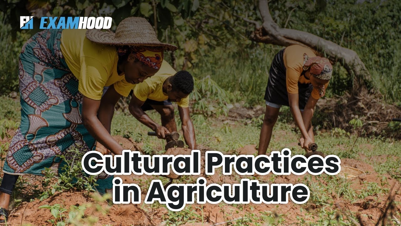Cultural Practises in Agriculture