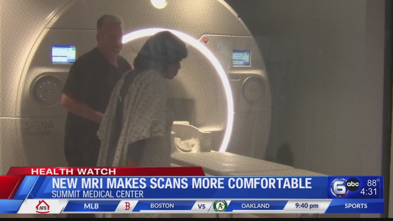 New MRI makes scans more comfortable