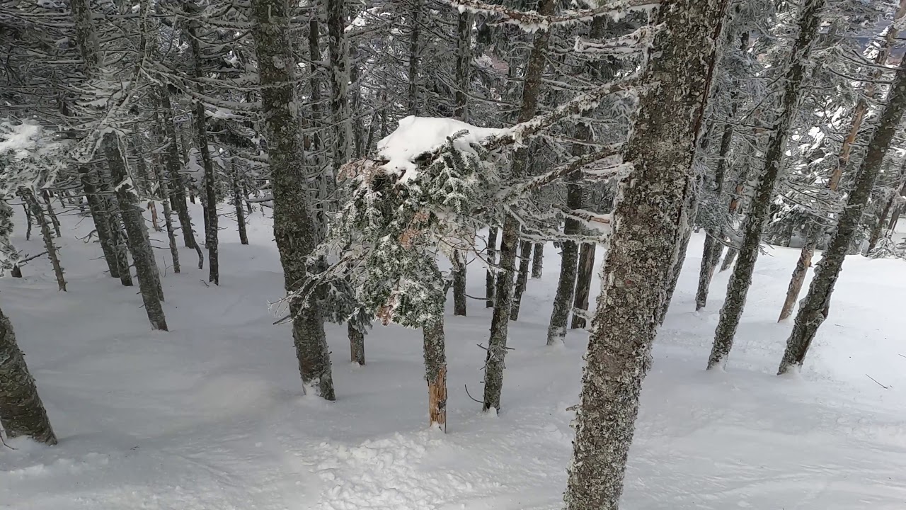 Skiing At Saddleback Mountain!