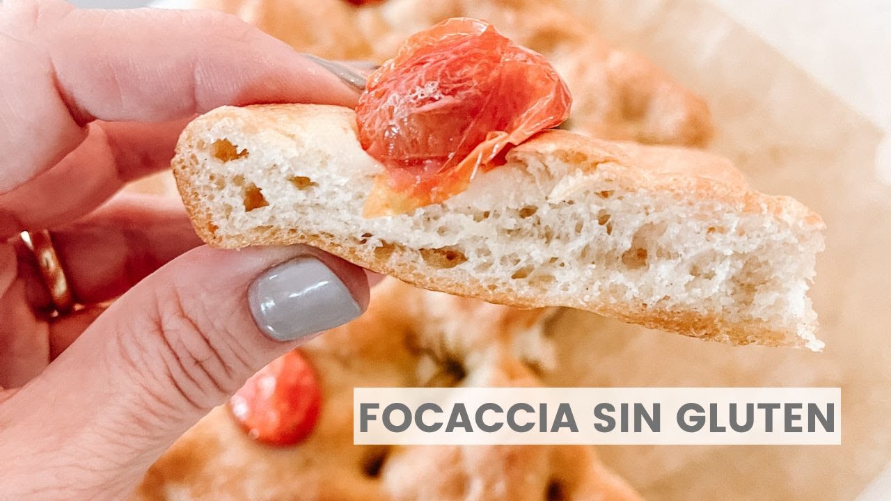 LA FOCACCIA PERFECTA: sin gluten, sin huevo ni lácteos