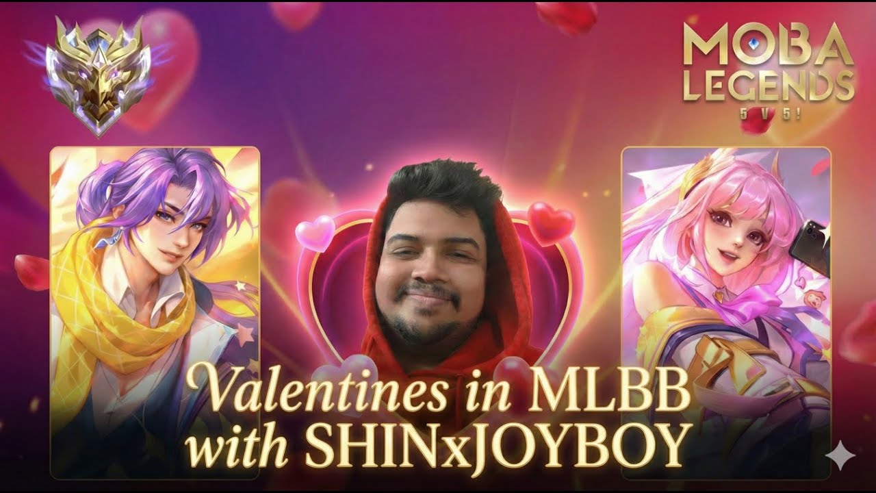 VALENTINES IN MLBB for IMMO PUSH |ROAD to 2K SUBS | MLBB INDIA | MOBA LEGENDS 5v5 INDIA