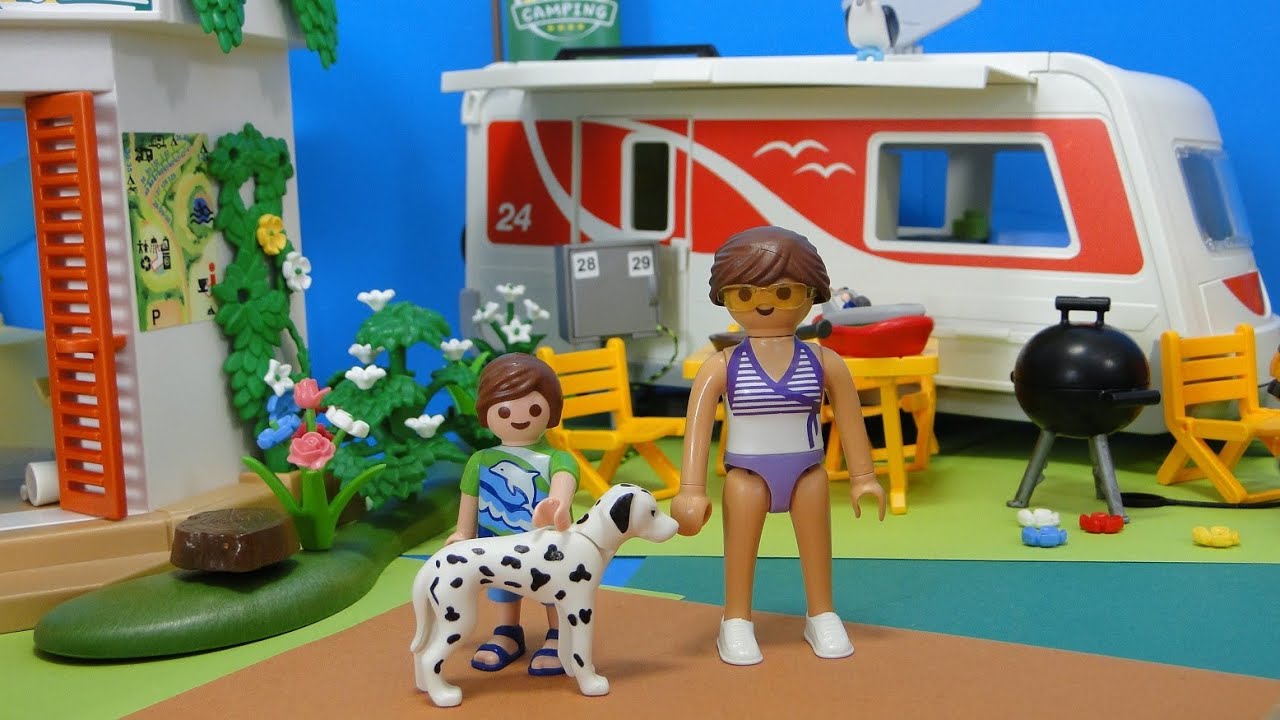 Playmobil Summer Fun camping 5434 CARAVANE caravan @murphymario13