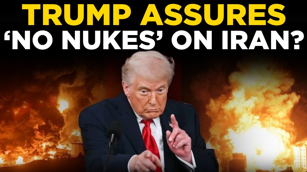 LIVE | US President Donald Trump Says &ldquo;Israel Would Never Use Nuclear Weapons&rdquo; Amid Iran Tensions