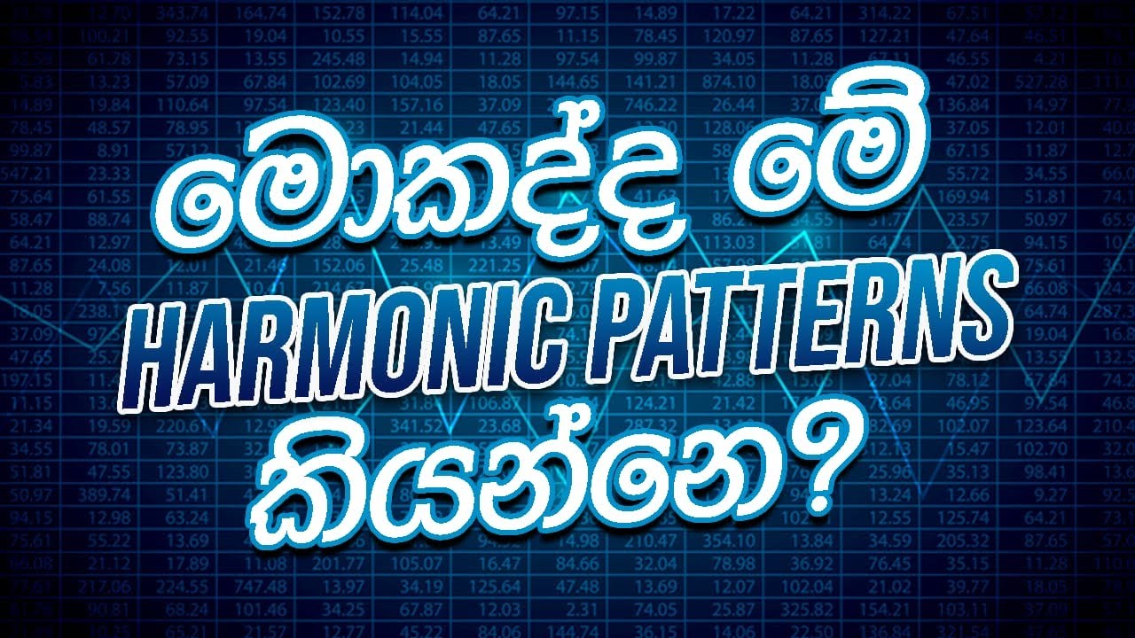 මොකද්ද මේ Harmonic patterns කියන්නේ | Trading Crypti with Harmonic Patterns | Advance Chart patterns