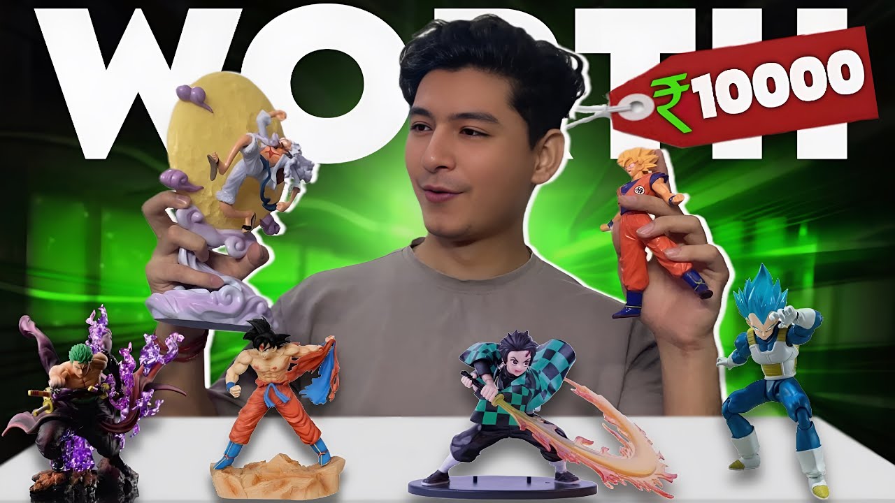 I BOUGHT ANIME FIGURES WORTH ₹10000😱| YonKo KunaL