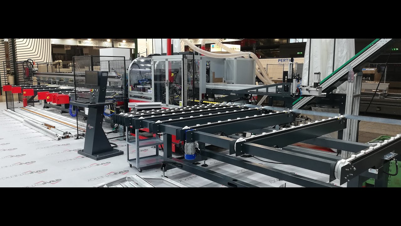 FABCUT-V/EMH8 Avtomatski razrezno obdelovalni center