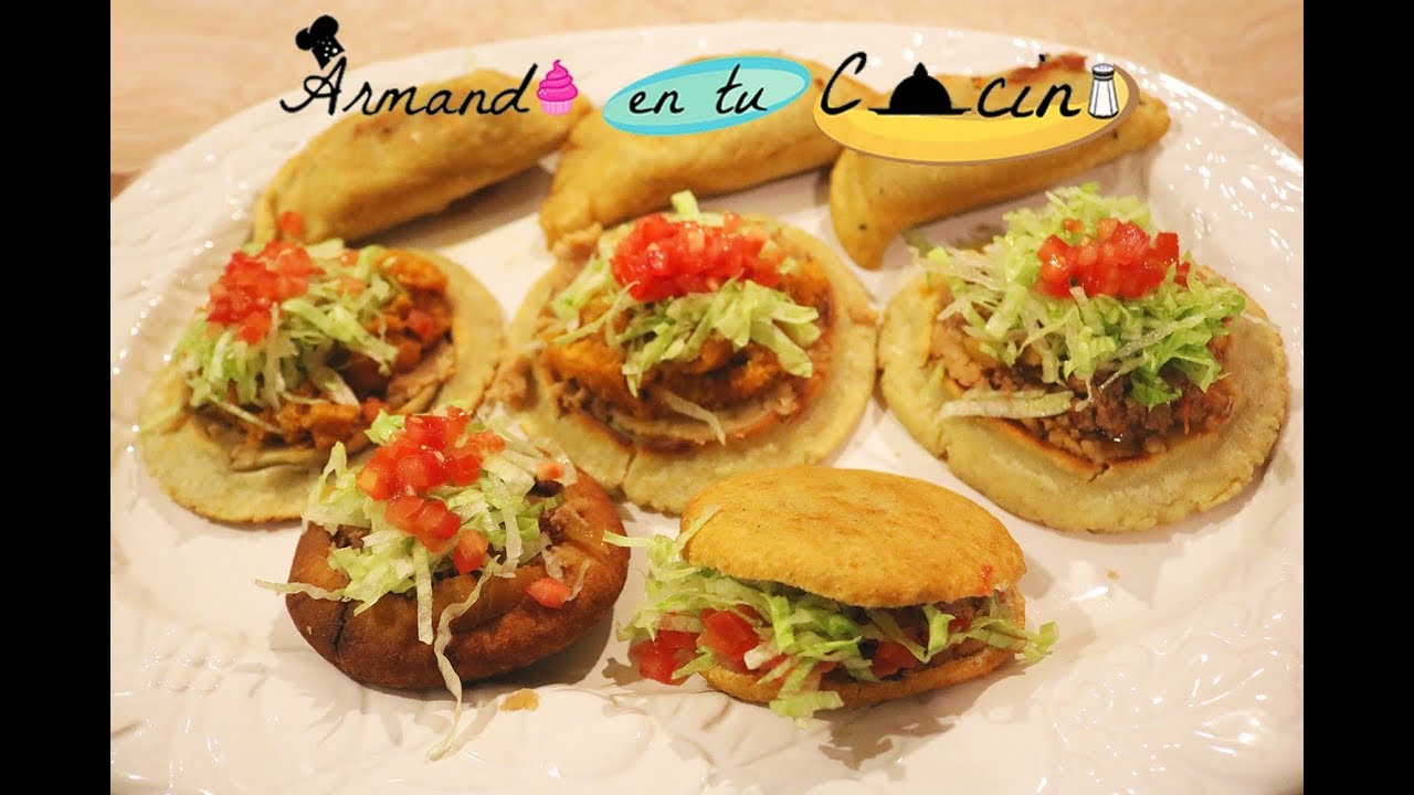 Garnachas Comida Mexicana/quesadillas pellizcadas