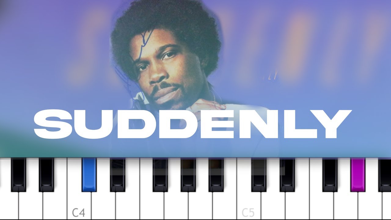 Billy Ocean - Suddenly  (piano tutorial)