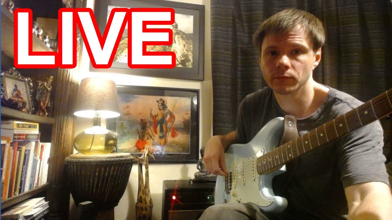 LIVE Guitar Improvising (FragranceView playing Guitar)