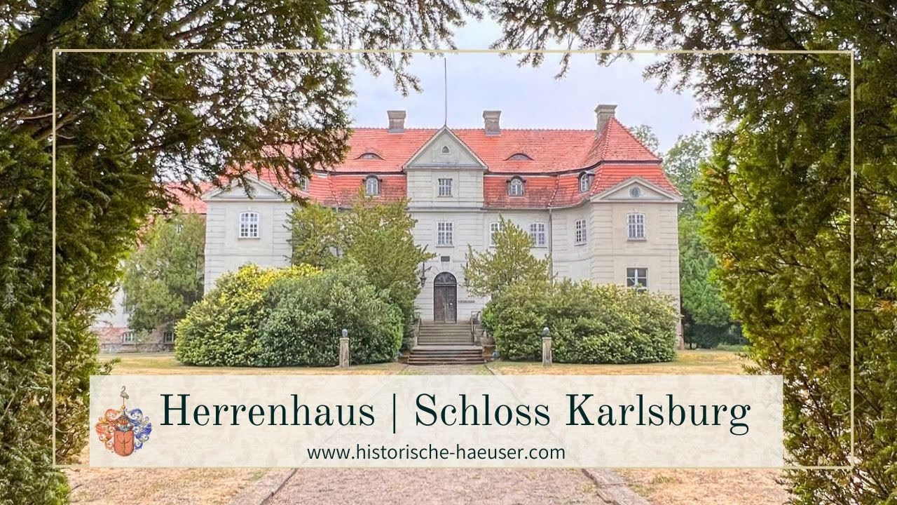 Herrenhaus | Schloss Karlsburg in Mecklenburg-Vorpommern
