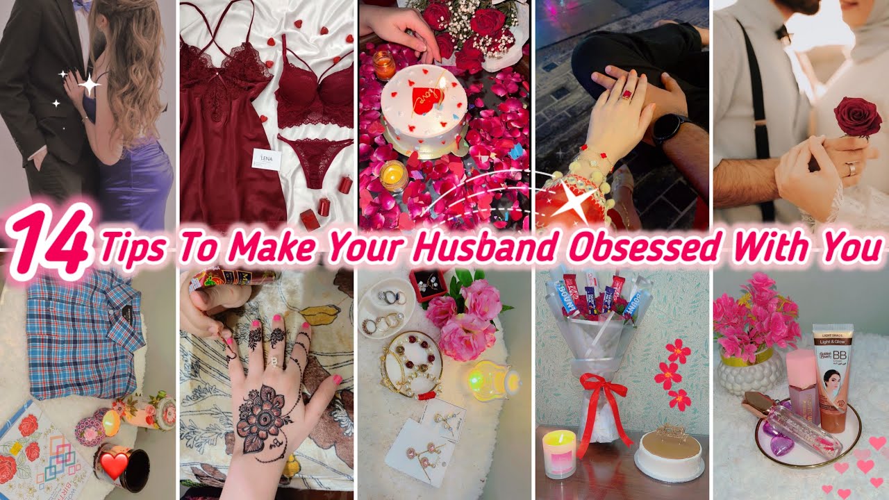 14 Tips to Make Your Husband Obsessed With You👩‍❤️‍👨💕| Complete Guide For A Healthy Marriage✨