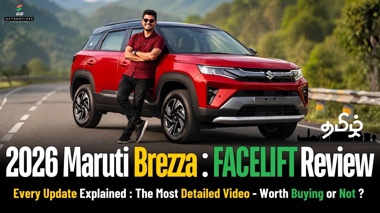 2026 Maruti Brezza Facelift : Every Update Explained | Tamil Car Review | Complete Detailed Video