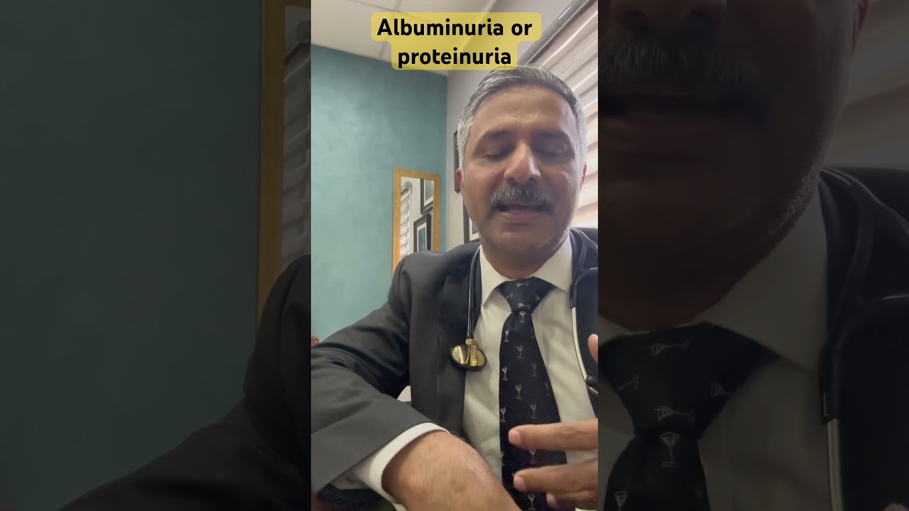 Albumin or protein in Urine indicate Kidney Damage #shorts #albuminuria #proteinuria