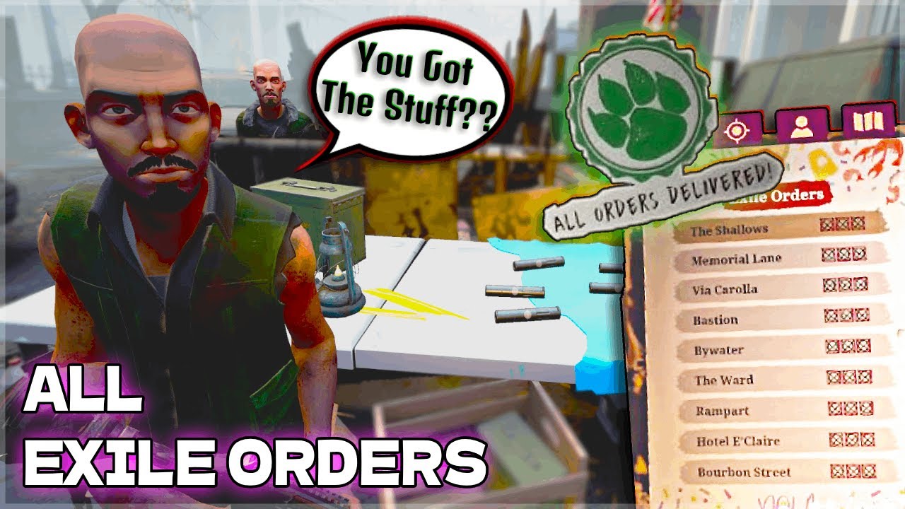 Completing EVERY Exile Order in Saints & Sinners Retribution!