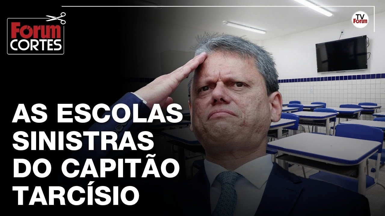 Feitas para oprimir, escolas civico-militares de Tarcísio têm professores que não sabem escrever