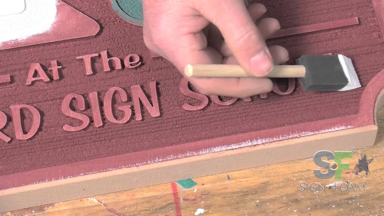 Painting Tips - Sign·Foam Basics